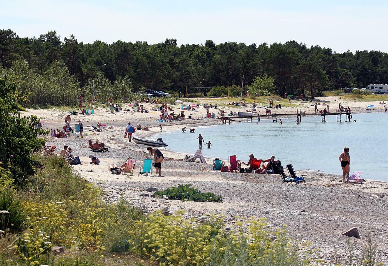1A, Stuga Med 50M Till Strand Byxelkrok Exterior foto